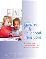 early childhood transitions effective education guide transition preschool start